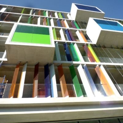 Arc en ciel par Bernard Bühler à Bordeaux, France Arc En Ciel Bordeaux Bernard Buhler 11 400x400