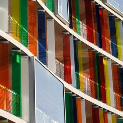 Arc en ciel par Bernard Bühler à Bordeaux, France Arc En Ciel Bordeaux Bernard Buhler 6 400x400