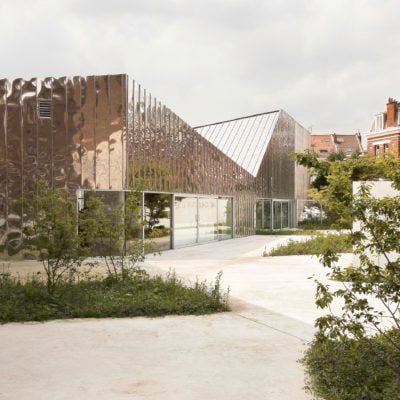 Médiathèque d'Armentières par Béal-Blanckaert en France Mediatheque Armentiere Beal Blanckaert 13 400x400