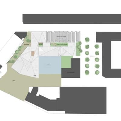 Médiathèque d'Armentières par Béal-Blanckaert en France Mediatheque Armentiere Beal Blanckaert 16 400x400