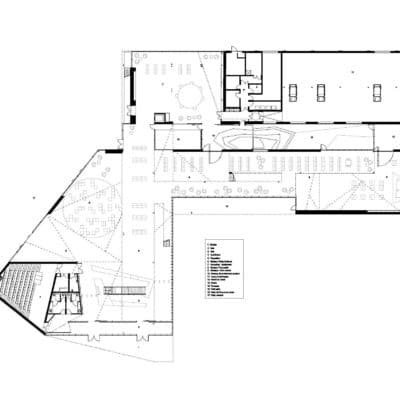 Médiathèque d'Armentières par Béal-Blanckaert en France Mediatheque Armentiere Beal Blanckaert 18 400x400