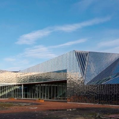 Médiathèque d'Armentières par Béal-Blanckaert en France Mediatheque Armentiere Beal Blanckaert 2 400x400