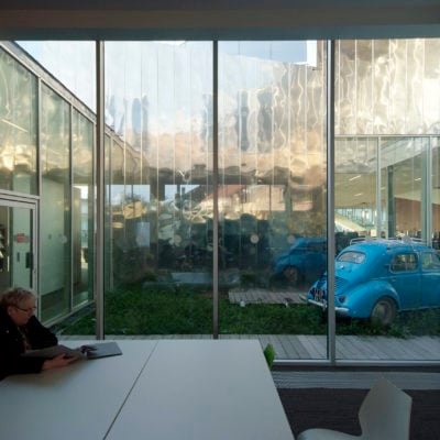 Médiathèque d'Armentières par Béal-Blanckaert en France Mediatheque Armentiere Beal Blanckaert 5 400x400