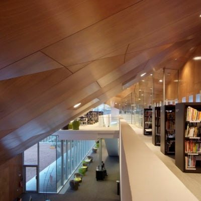 Médiathèque d'Armentières par Béal-Blanckaert en France Mediatheque Armentiere Beal Blanckaert 6 400x400