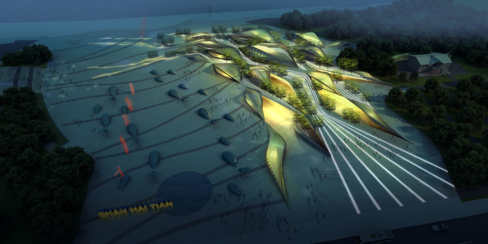 Aménagement côtier de Rizhao par HHD_FUN © HHD_FUN