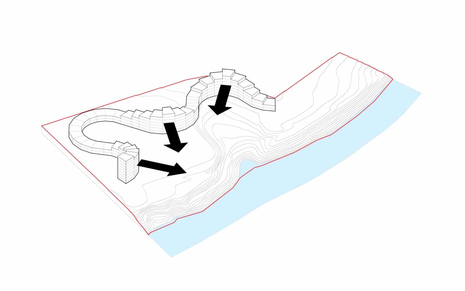 Bjarke Ingels démontre son talent en remportant le projet pilote de Kouvola en Finlande. © BIG