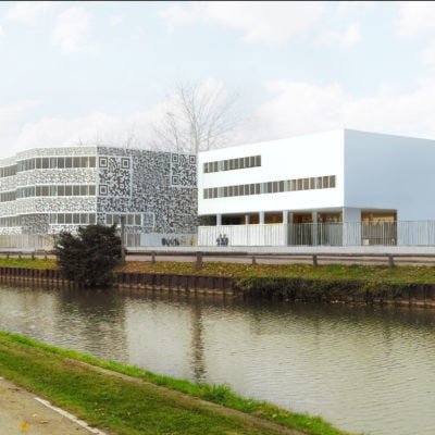 MVRDV redonne vie au laboratoire des Moutardes de Dijon. Laboratoire Moutarde Dijon Mvrdv 7 400x400