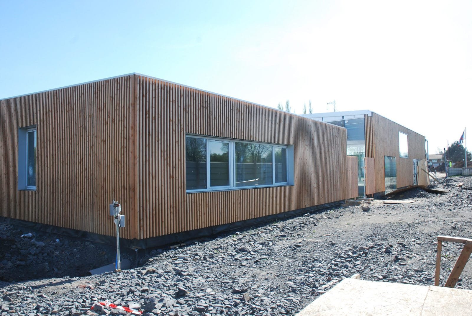 Médiathèque de Méricourt par Jérôme de Alzua Architecture avec l'Atelier 9.81. © Atelier 9.81