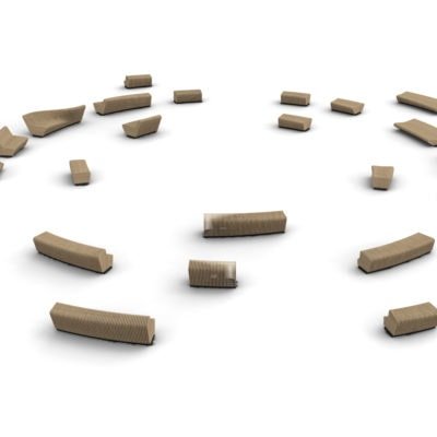 Aménagement de la Grande Place de Lille par Chartier-Corbasson architectes. Banc Place Lille 5 400x400