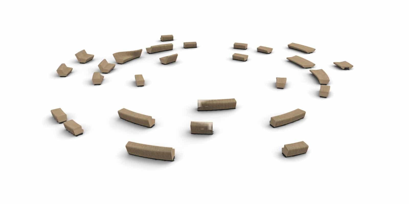 Aménagement de la Grande Place de Lille par Chartier-Corbasson architectes. © Chartier-Corbasson