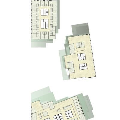 Des bureaux clairs comme le cristal pour Oslo par C.F. Møller Architects et Kristin Jarmund Arkitekter. Crystalclear Oslo 51 400x400