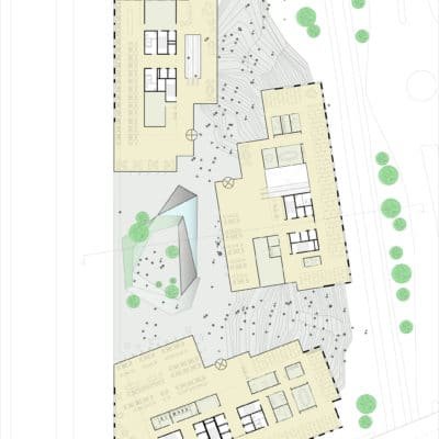 Des bureaux clairs comme le cristal pour Oslo par C.F. Møller Architects et Kristin Jarmund Arkitekter. Crystalclear Oslo 6 400x400