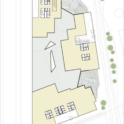 Des bureaux clairs comme le cristal pour Oslo par C.F. Møller Architects et Kristin Jarmund Arkitekter. Crystalclear Oslo 7 400x400
