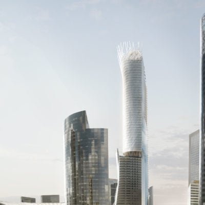 Le chantier de la tour Phare de Morphosis va démarrer Tour Phare Paris Morphosis Autre Image 4 400x400