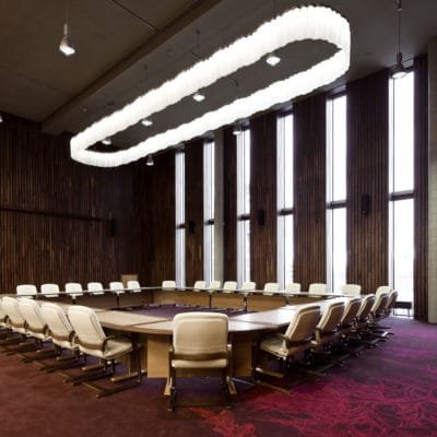 Corby Cube à Northants par HawkinsBrown Corby Cube 6 400x400