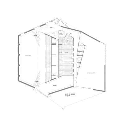 Salle d’escalade de Mons-en-Barœul par Béal & Blanckaert Salle Escalade Beal Blanckaert 15 400x400