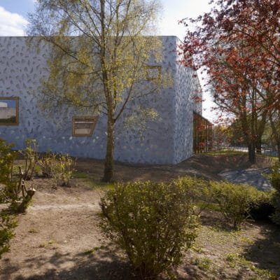 Salle d’escalade de Mons-en-Barœul par Béal & Blanckaert Salle Escalade Beal Blanckaert 23 400x400