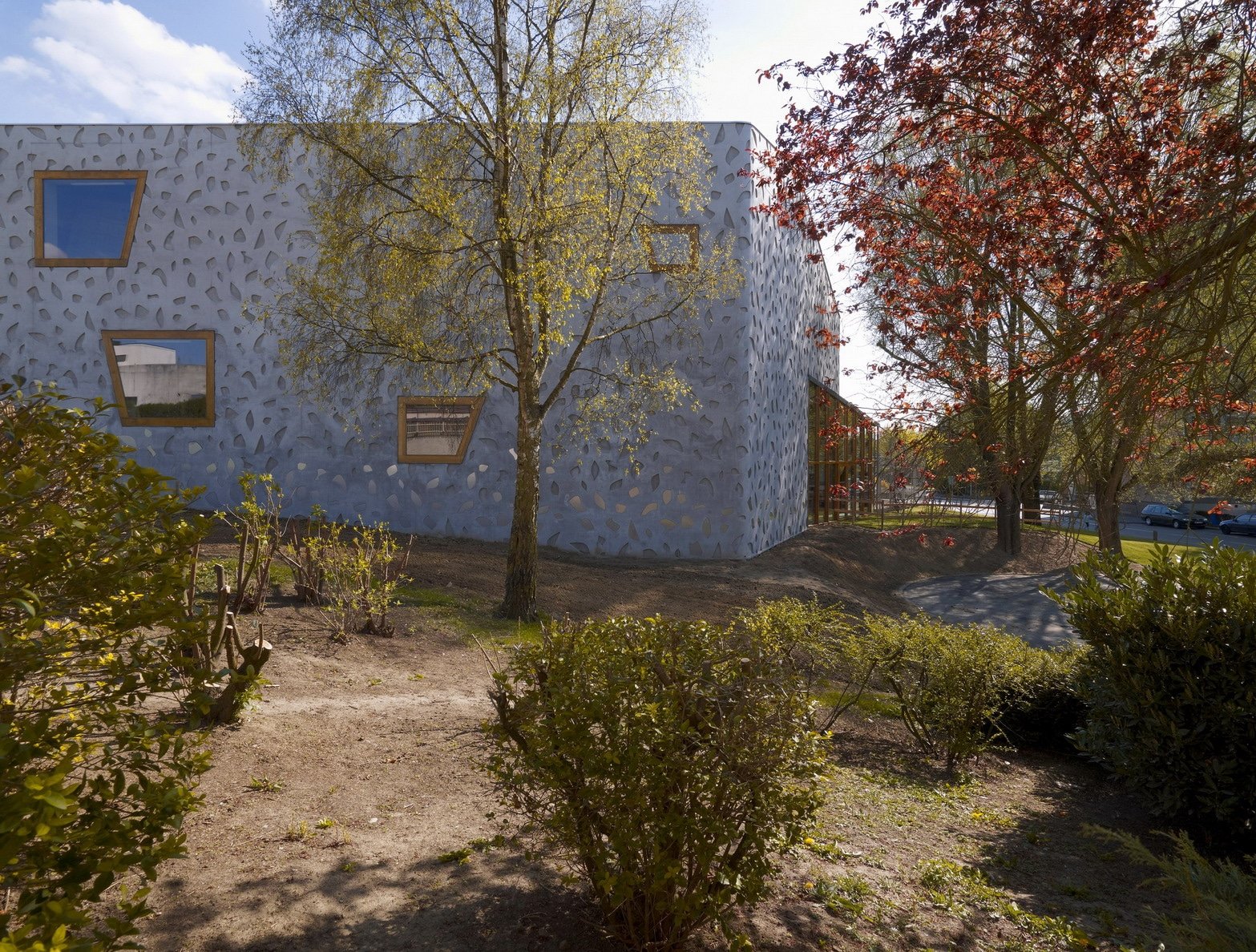 Salle d’escalade de Mons-en-Barœul par Béal & Blanckaert © Julien Lanoo