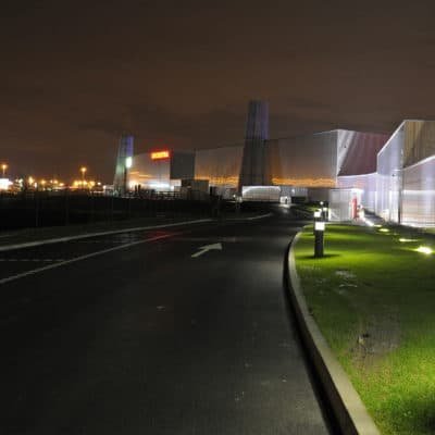 Un éco-commerco-parc à Seclin par AREP. Centre Commercial Seclin 5 400x400