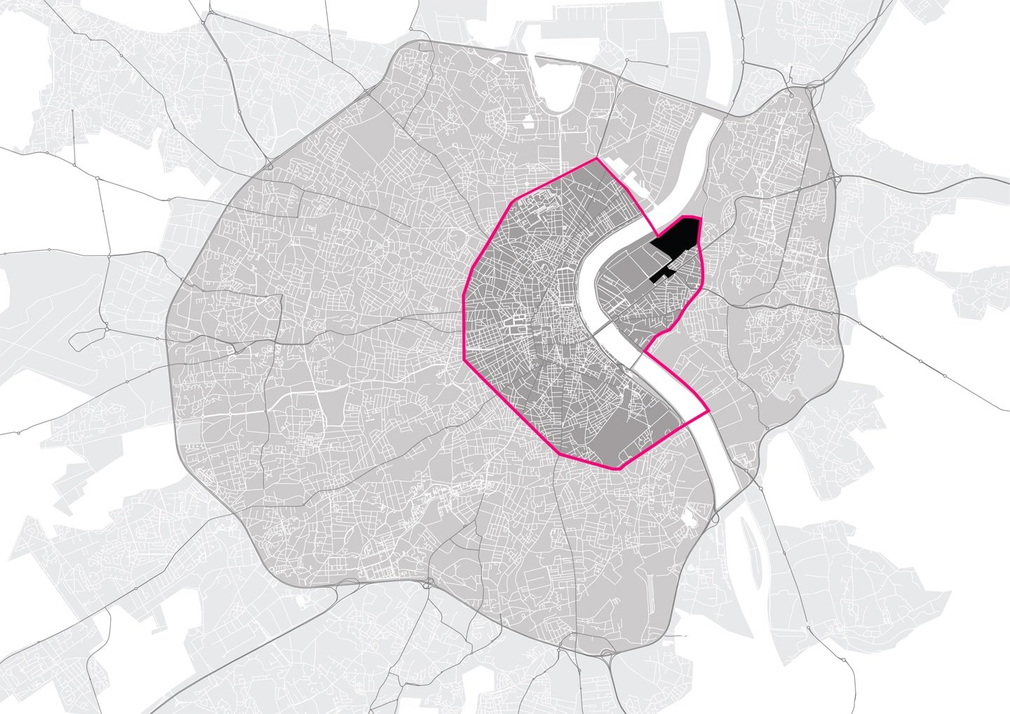 Le quartier Bastide Brazza est lancé. 1120 Brazza Centre Ville