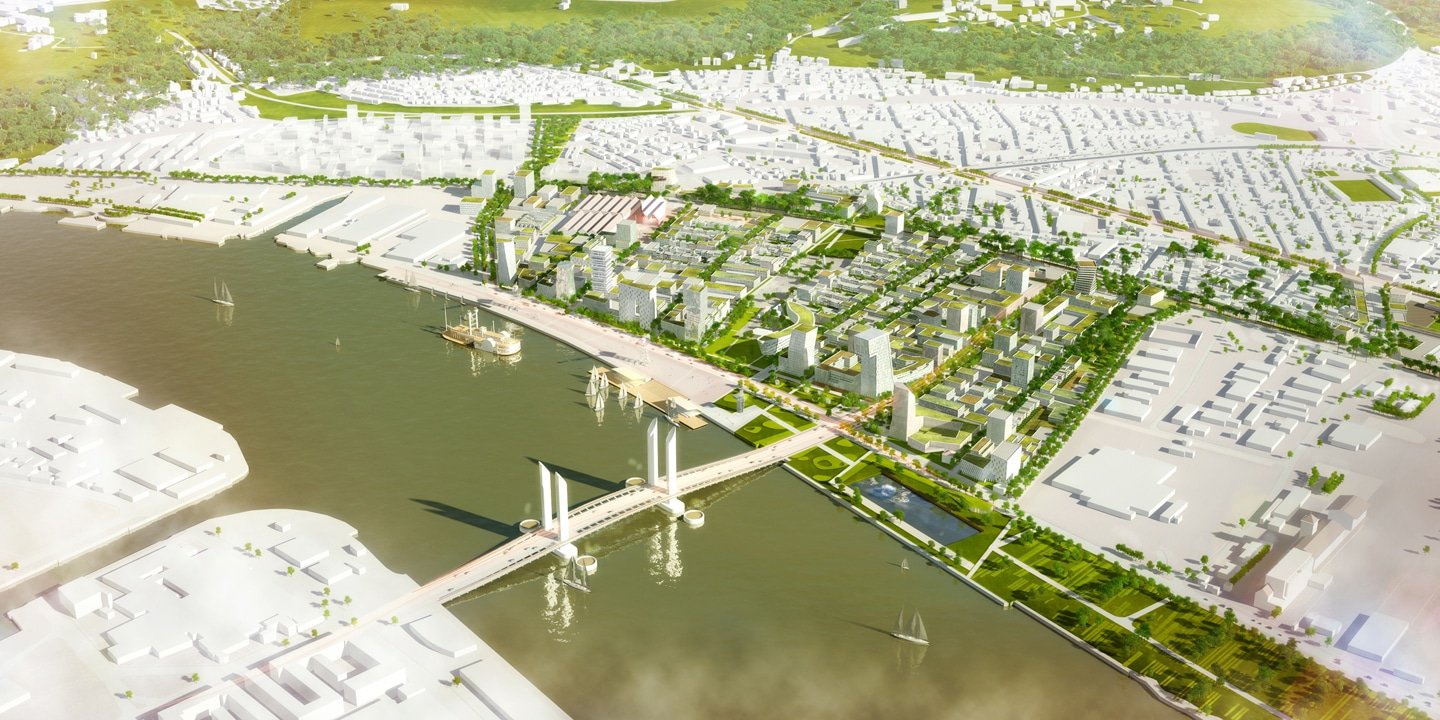 Le quartier Bastide Brazza est lancé. KCAP Overview West Lr