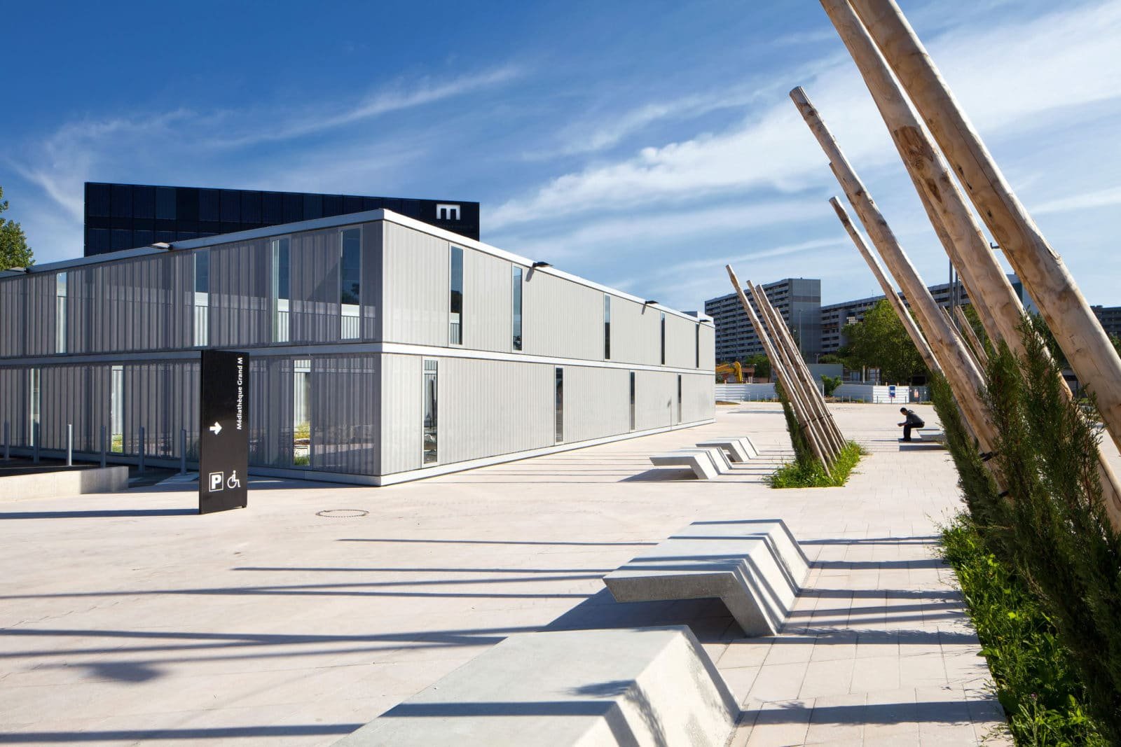 Médiathèque Grand M à Toulouse par King Kong © 2012 Photos Arthur Péquin, tous droits réservés.