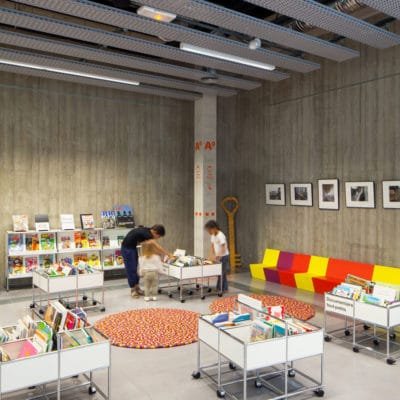 Médiathèque Grand M à Toulouse par King Kong KingKong Toulouse Mediatheque 7 400x400