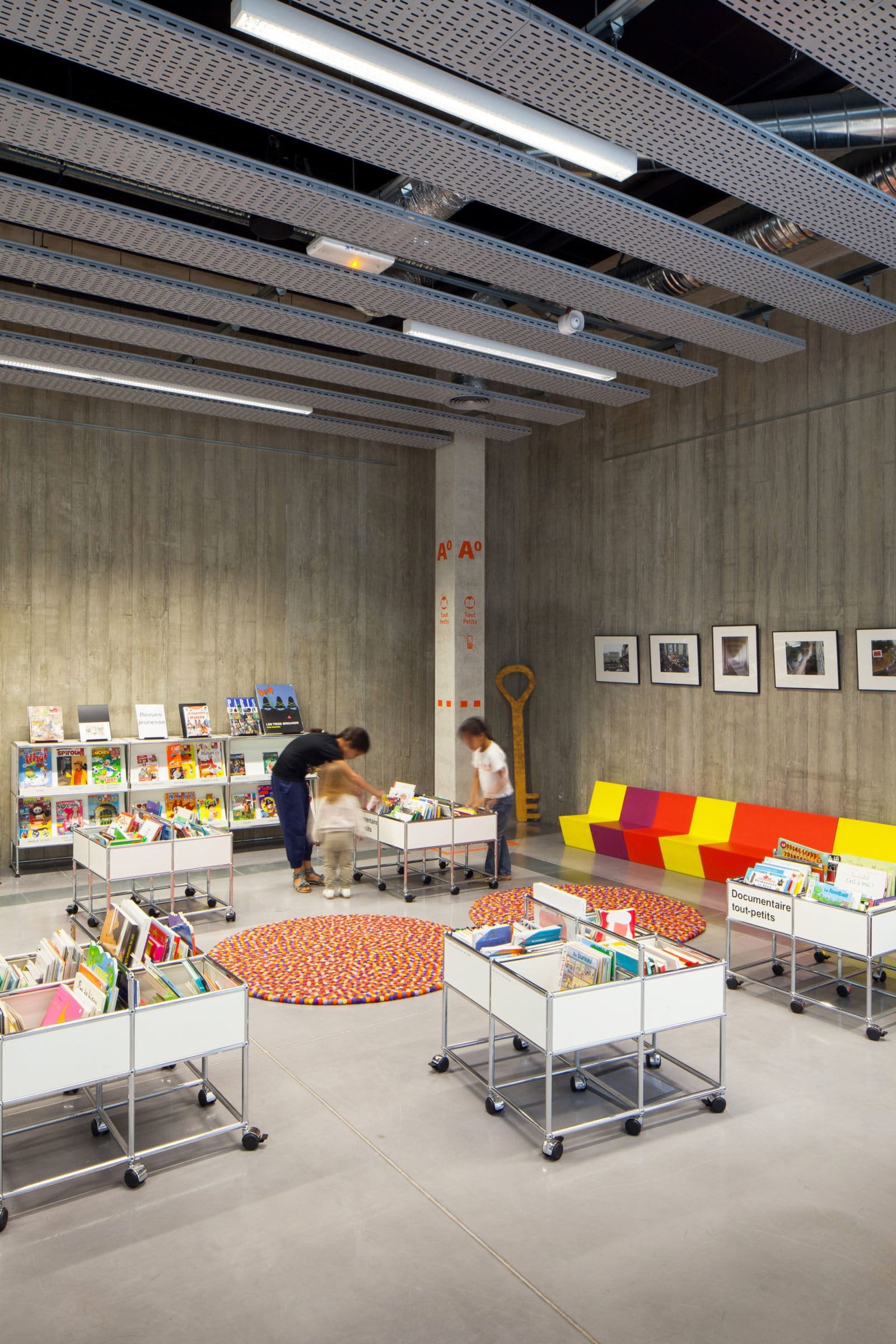 Médiathèque Grand M à Toulouse par King Kong © 2012 Photos Arthur Péquin, tous droits réservés.