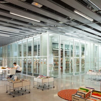 Médiathèque Grand M à Toulouse par King Kong KingKong Toulouse Mediatheque 8 400x400