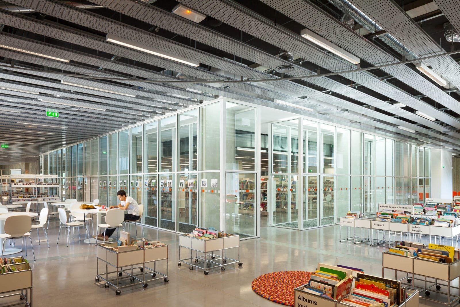 Médiathèque Grand M à Toulouse par King Kong © 2012 Photos Arthur Péquin, tous droits réservés.