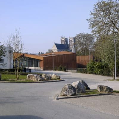 Médiathèque de Corbie par Béal & Blanckaert Mediatheque De Corbie Beal Et Blanckaert 1 400x400