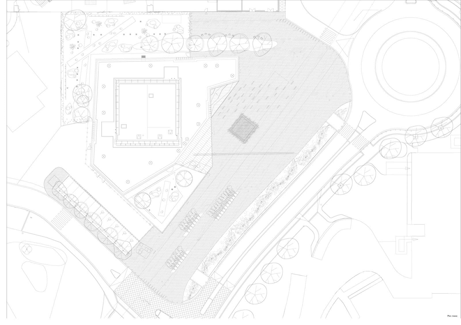 Médiathèque Grand M à Toulouse par King Kong © King Kong