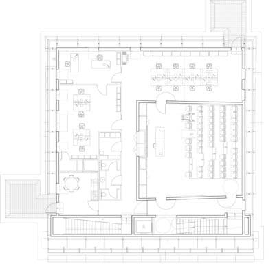 Médiathèque Grand M à Toulouse par King Kong Niveau R1 400x400