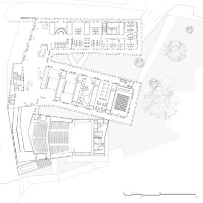 Centre socio-culturel Agora à Coruña par Rojo / Fernández-Shaw et Liliana Obal Centre Agora Coruna 9 400x400