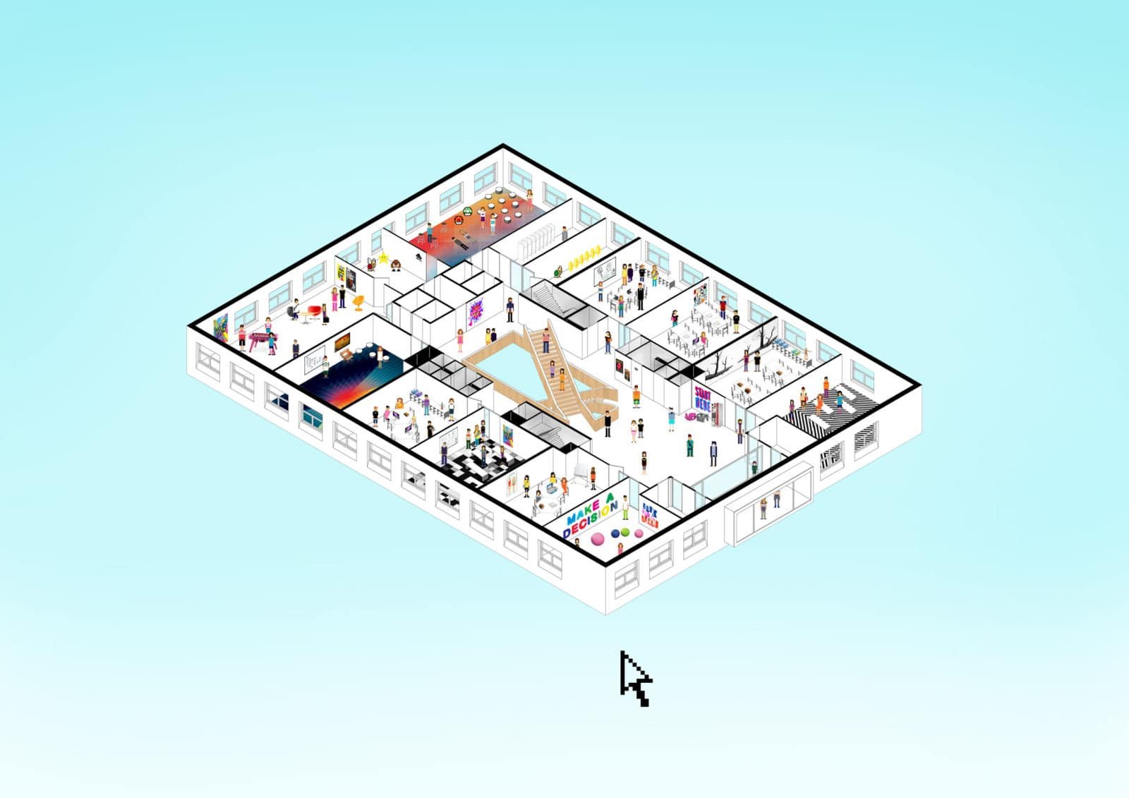 Collège Bornego à Heerenveen par HVDN et Studioninedots. © HVDN Architecten / Studioninedots