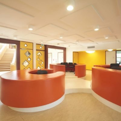 Collège Bornego à Heerenveen par HVDN et Studioninedots. College Bornego Hvdn Studioninedots 10 400x400