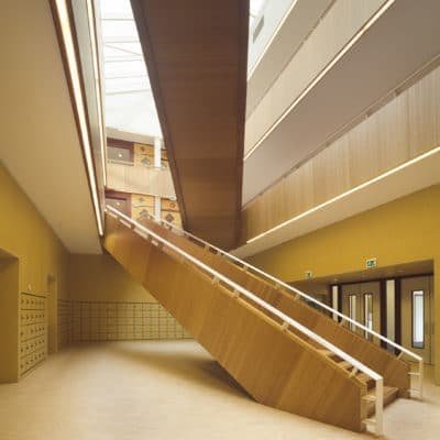 Collège Bornego à Heerenveen par HVDN et Studioninedots. College Bornego Hvdn Studioninedots 6 400x400