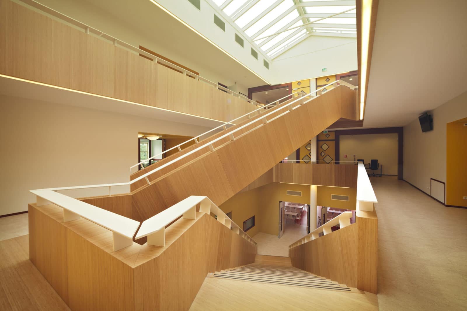 Collège Bornego à Heerenveen par HVDN et Studioninedots. © Peter Cuypers