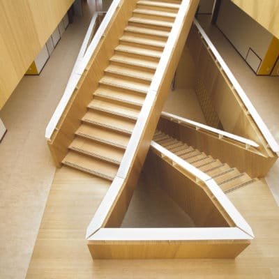 Collège Bornego à Heerenveen par HVDN et Studioninedots. College Bornego Hvdn Studioninedots 8 400x400