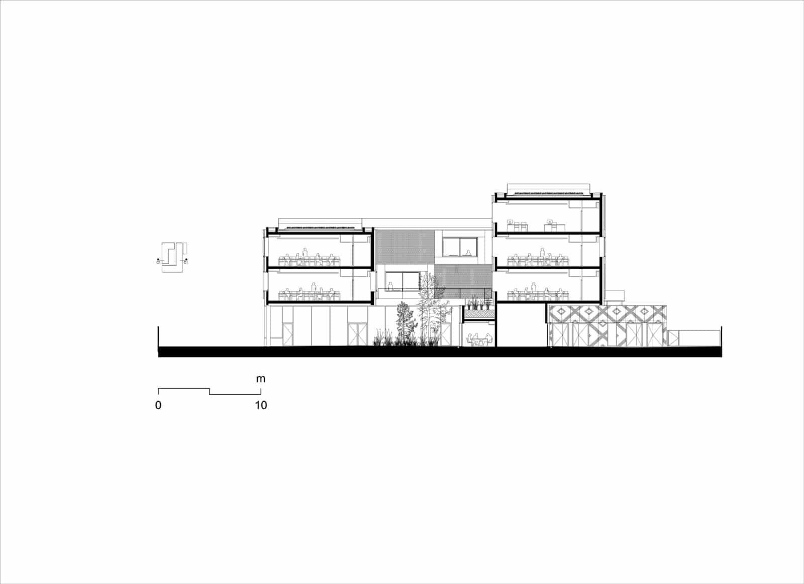 Extension de l’IUT de Paris 8 à Montreuil par les Ateliers 2/3/4/ © Ateliers 2/3/4/