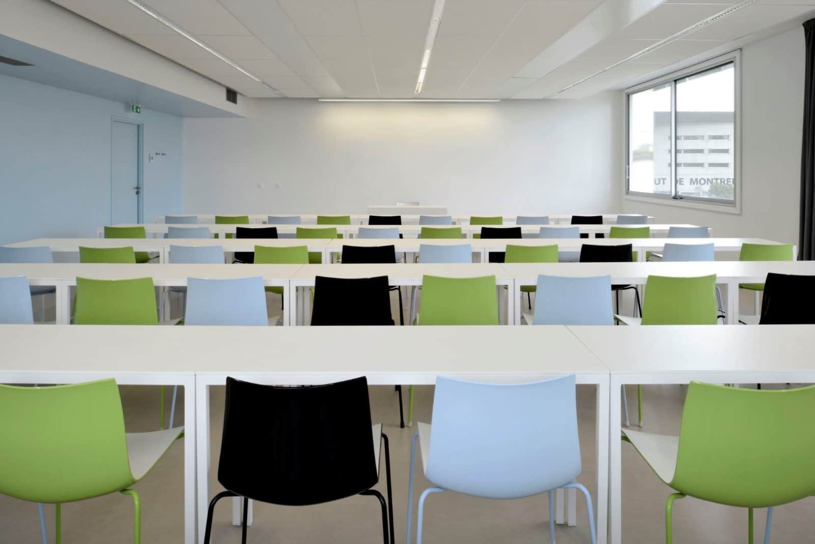 Extension de l’IUT de Paris 8 à Montreuil par les Ateliers 2/3/4/ © Nicolas Fussler