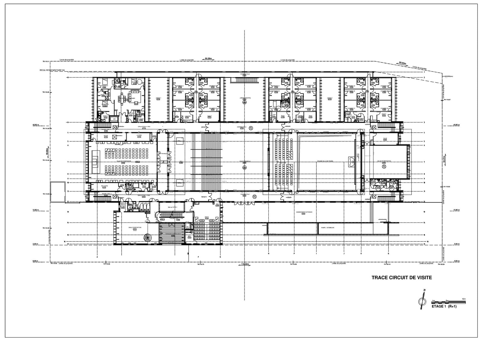 Temple bouddhiste de Bussy Saint-Georges par l’Atelier Rolland & Associés © Atelier Rolland & Associés