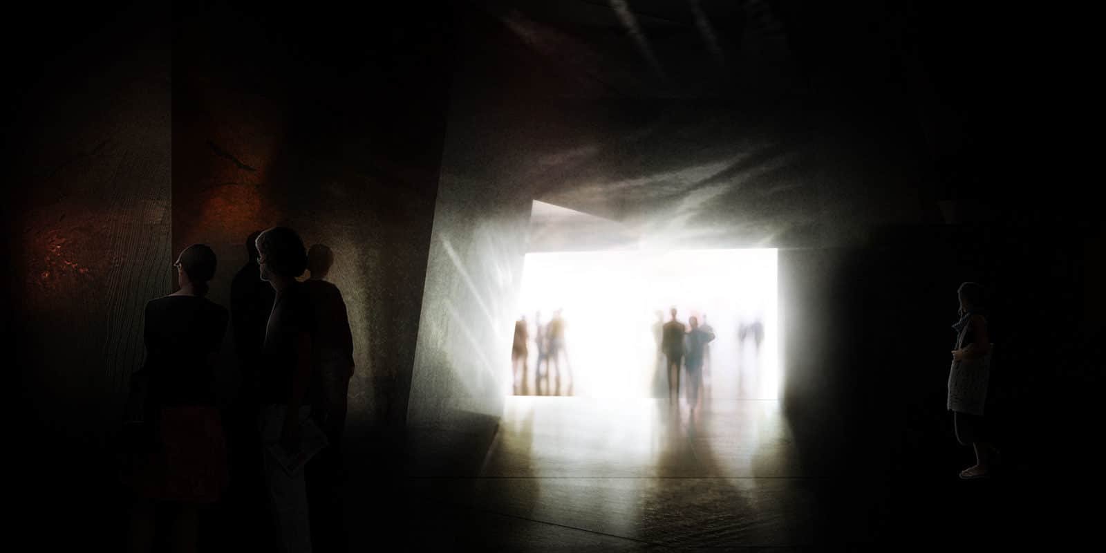 Projet des Ateliers Jean Nouvel pour Lascaux 4 AJN_LASCAUX_VUE_INTERIEURE