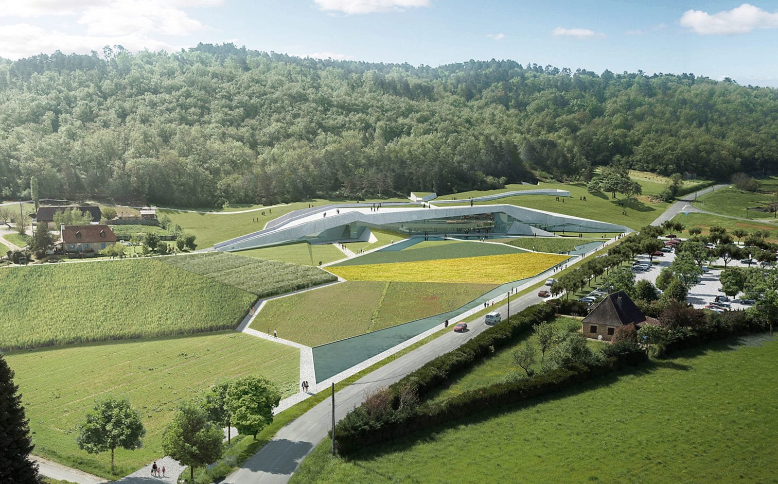 Projet de Snøhetta pour Lascaux IV © Snøhetta