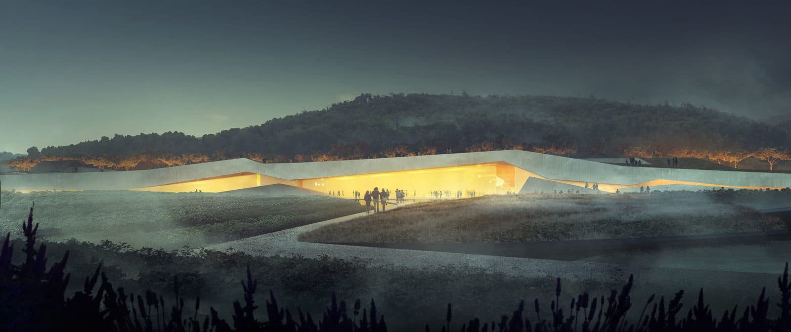 Projet de Snøhetta pour Lascaux IV © MIR