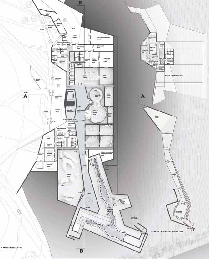 Projet de Snøhetta pour Lascaux IV © Snøhetta