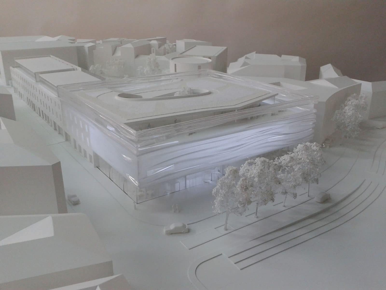 Projet d’Élisabeth de Portzamparc pour le Musée de la Romanité © Élisabeth de Portzamparc