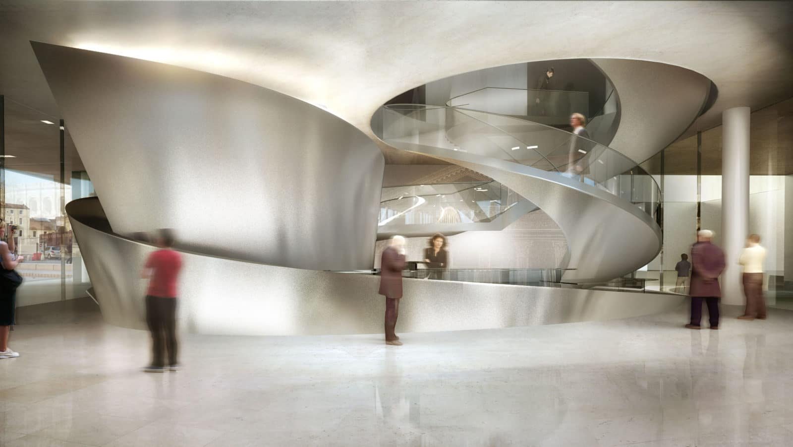 Projet d’Élisabeth de Portzamparc pour le Musée de la Romanité © Élisabeth de Portzamparc