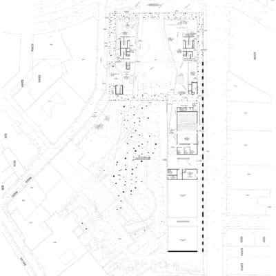 Projet de l'agence Rudy Ricciotti pour le Musée de la Romanité Musee Romanite Nimes Rudy Ricciotti 15 400x400