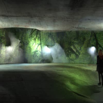 Projet de l'agence Rudy Ricciotti pour le Musée de la Romanité Musee Romanite Nimes Rudy Ricciotti 2 400x400